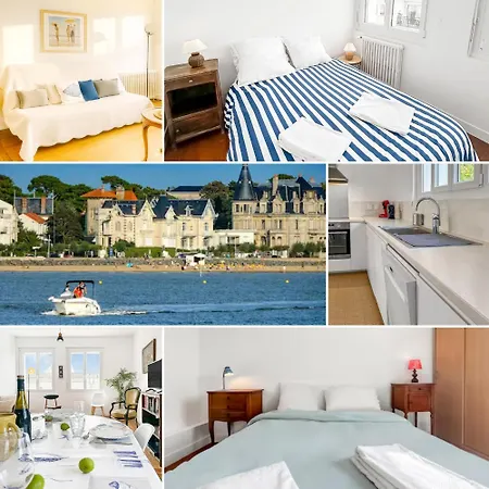 Appartement à 5 Min Des Plages, Jardin Privé